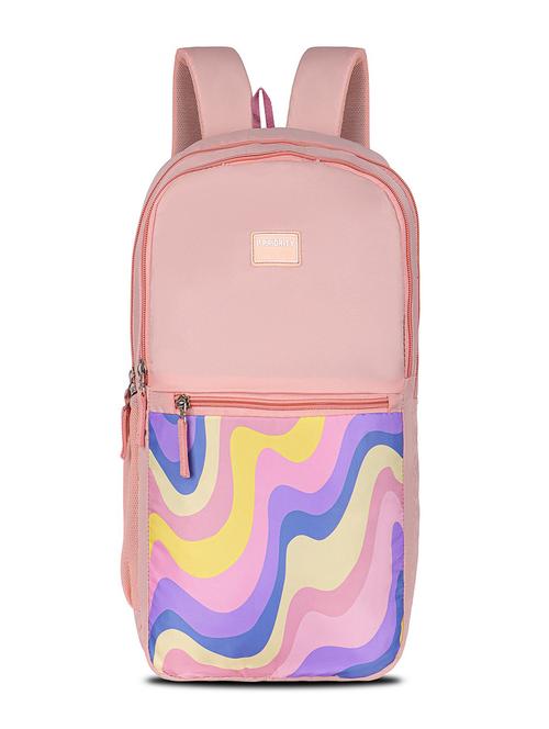 light pink backpack with swirls design casual - 21940177 - Very Small Image - 1