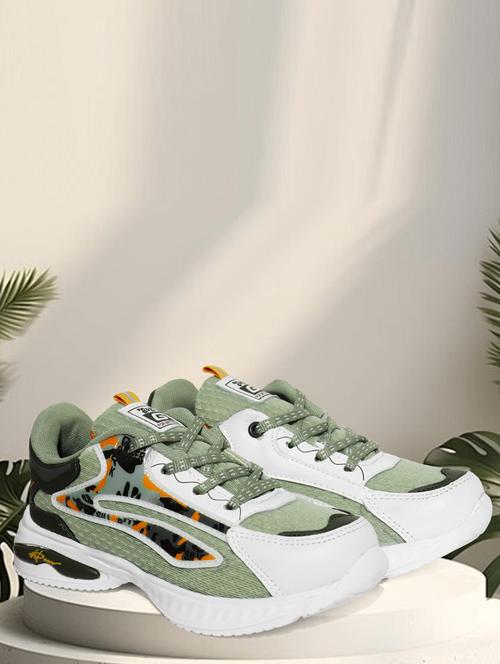 unisex printed lace up sport shoe - 21941611 - Very Small Image - 1
