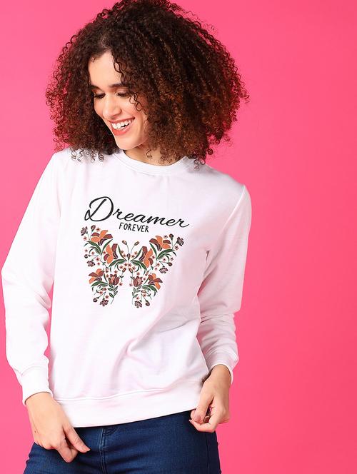 women printed long sleeve sweatshirt - 21947363 - Very Small Image - 1