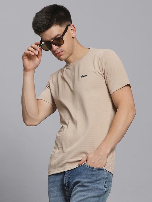 men solid short sleeve regular fit t-shirt - 21955760 - Very Small Image - 1