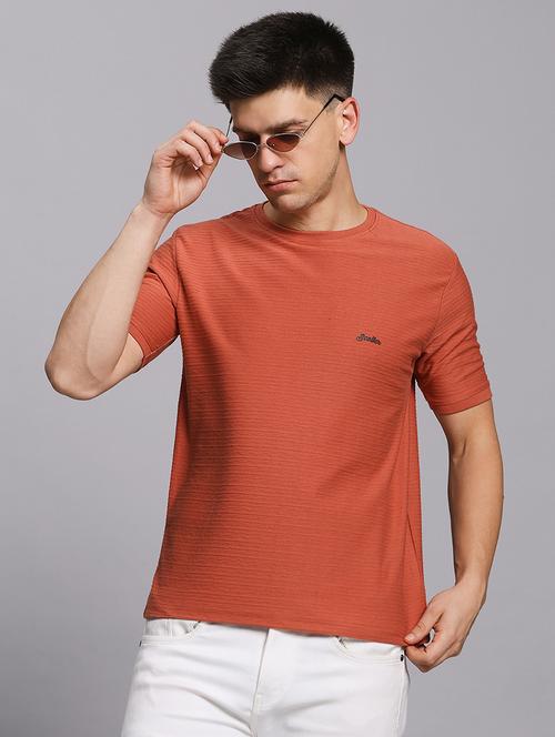 men solid short sleeve regular fit t-shirt - 21955762 - Very Small Image - 1