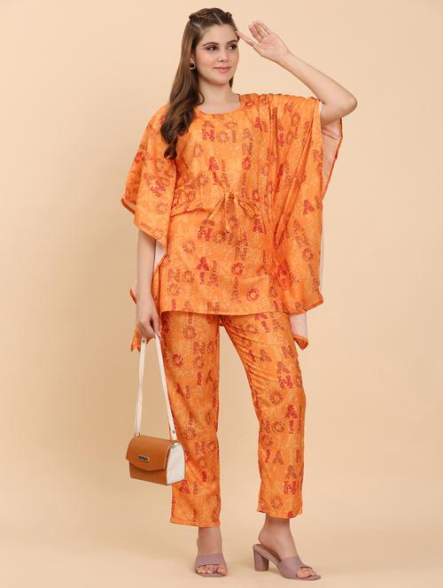 women printed shirt and trouser co-ord set - 21959846 - Very Small Image - 1