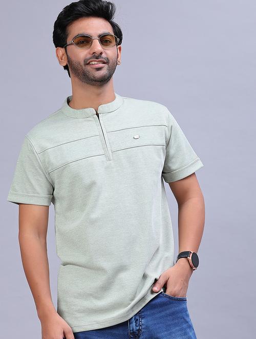 men solid short sleeve regular fit t-shirt - 21961707 - Very Small Image - 1