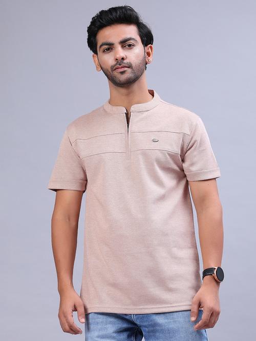 men solid short sleeve regular fit t-shirt - 21961710 - Very Small Image - 1