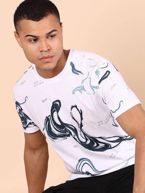 men printed short sleeve regular fit t-shirt - 21966604 - Very Small Image - 1