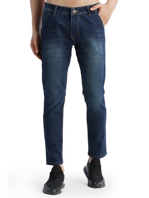 men solid mid rise slim fit jean - 21968938 - Very Small Image - 1