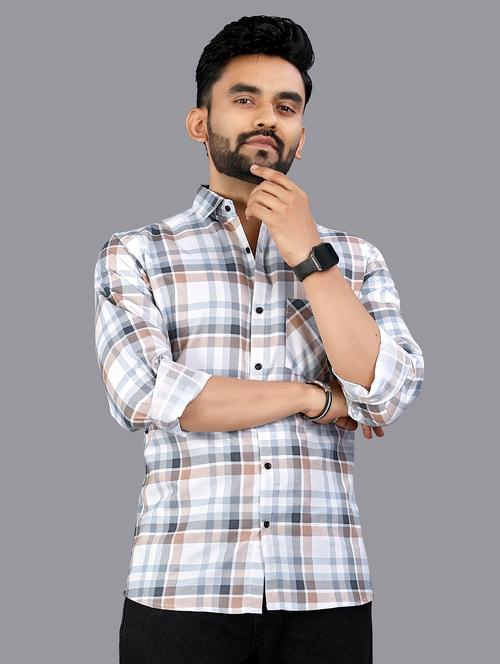 multi colored cotton casual shirt - 21969171 - Very Small Image - 1