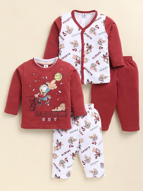 kids pack of 2 printed full length set - 21980891 - Very Small Image - 1