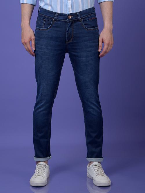 men solid mid rise skinny fit jeans - 21984513 - Very Small Image - 1