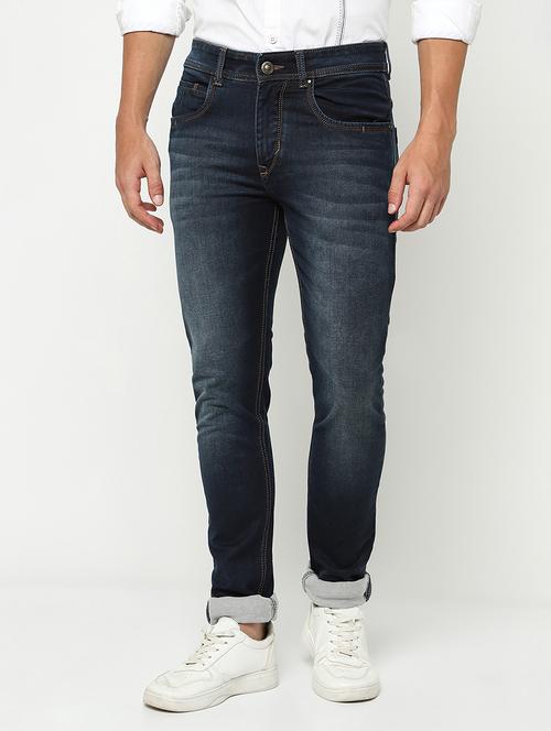 men solid mid rise slim fit jeans - 21984524 - Very Small Image - 1