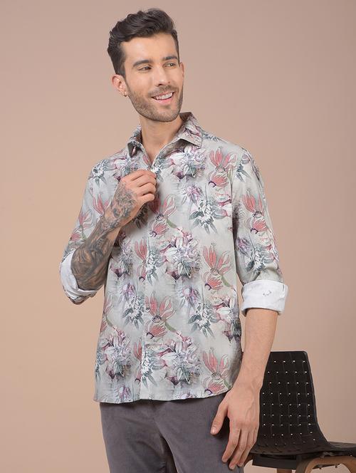 multi colored cotton casual shirt - 21984624 - Very Small Image - 1