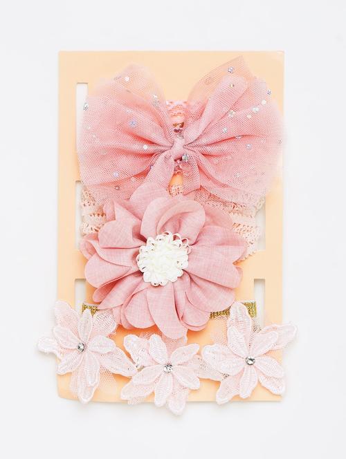 girls pack of 2 pink headband - 21985211 - Very Small Image - 1