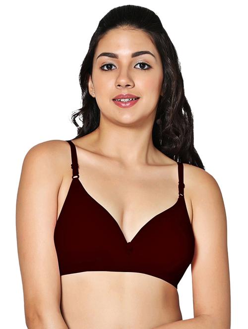 women solid non-wired non padded t-shirt bra - 21990855 - Very Small Image - 1
