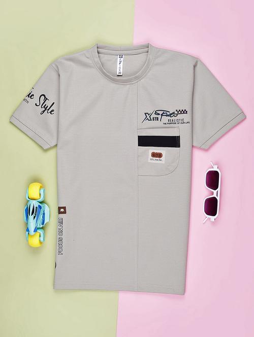 boys printed short sleeve t-shirt - 21999759 - Very Small Image - 1