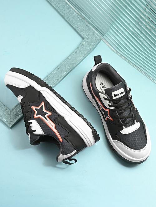 men black lace up sneaker - 22009238 - Very Small Image - 1