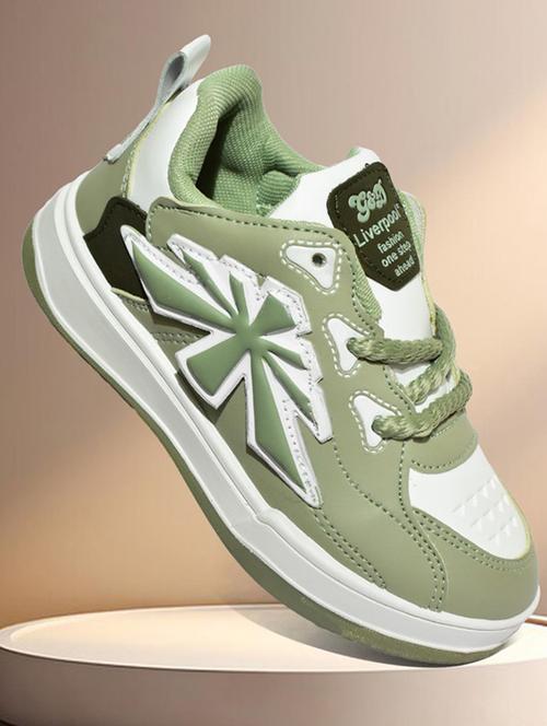 unisex color block lace up sneaker - 22011164 - Very Small Image - 1