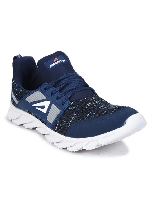 men blue lace up sport shoe - 22016065 - Very Small Image - 1