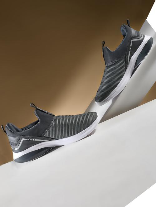 men grey slip on sport shoe - 22016106 - Very Small Image - 1