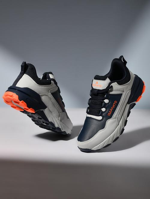 men color block lace up sport shoe - 22016337 - Very Small Image - 1