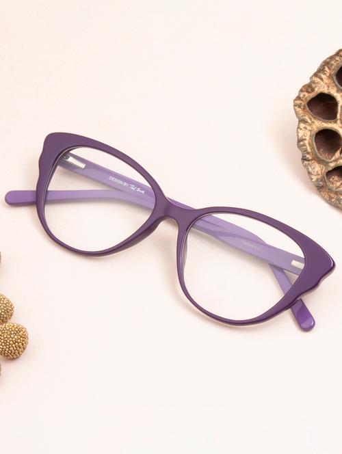 ted smith purple cat-eye premium italian acetate frames for women - 22017492 - Very Small Image - 1