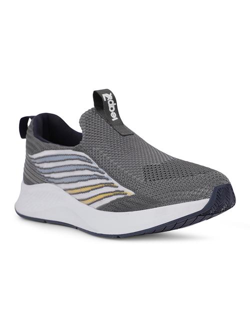men grey slip on sport shoe - 22029108 - Very Small Image - 1
