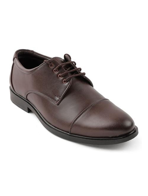 men brown lace-up derby - 22029215 - Very Small Image - 1