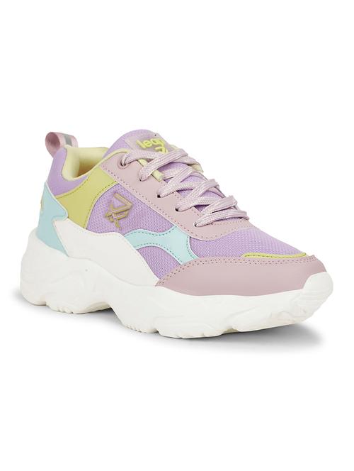 women lavender lace up sneaker - 22030220 - Very Small Image - 1