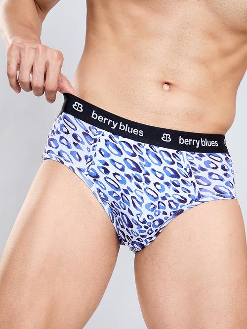 men printed mid rise hipster brief - 22033990 - Very Small Image - 1