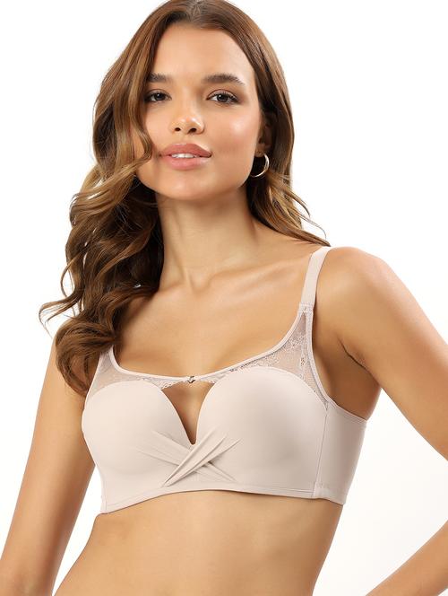 women solid heavily padded t-shirt bra - 22034431 - Very Small Image - 1