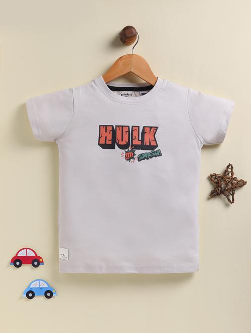 kids printed short sleeve regular fit t-shirt - 22034547 - Very Small Image - 1