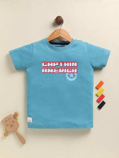 kids printed short sleeve regular fit t-shirt - 22034550 - Very Small Image - 1
