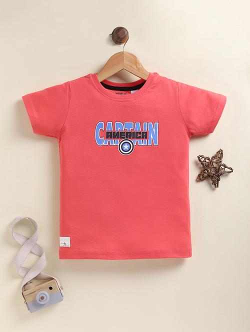 kids printed short sleeve regular fit t-shirt - 22034552 - Very Small Image - 1