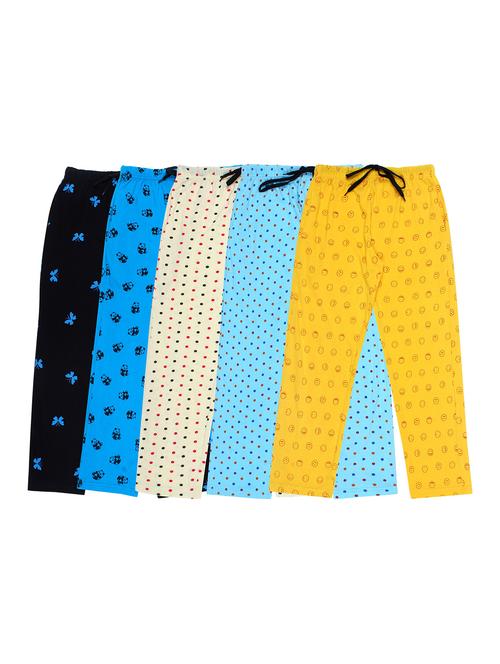 boys pack of 4 printed mid rise pyjamas - 22050664 - Very Small Image - 1