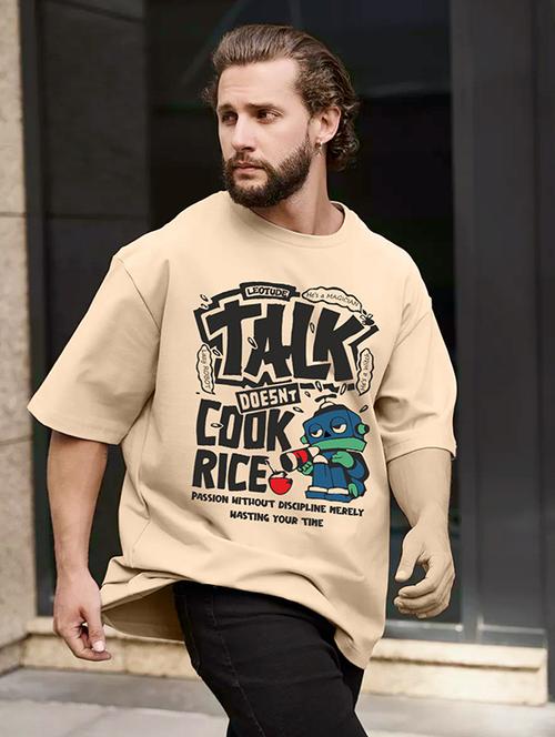 men printed short sleeve loose fit t-shirt - 22051908 - Very Small Image - 1