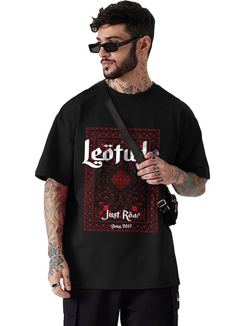 men printed short sleeve loose fit t-shirt - 22051909 - Very Small Image - 1