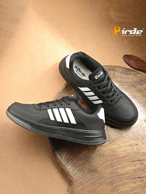 men solid black sport shoes - 22054113 - Very Small Image - 1
