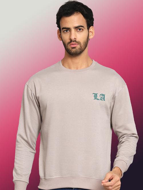 men printed long sleeve regular fit sweatshirt - 22061716 - Very Small Image - 1