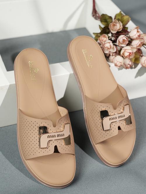women solid slip on wedges - 22084633 - Very Small Image - 1