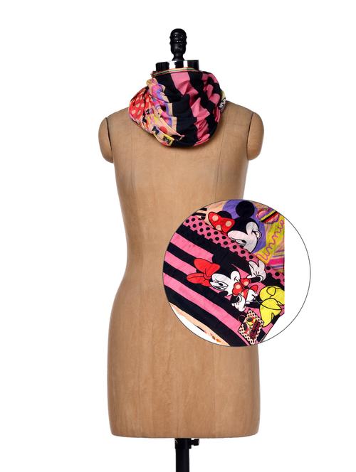 Vivacious Minnie Mouse Print Stole - 25901 - Very Small Image - 1