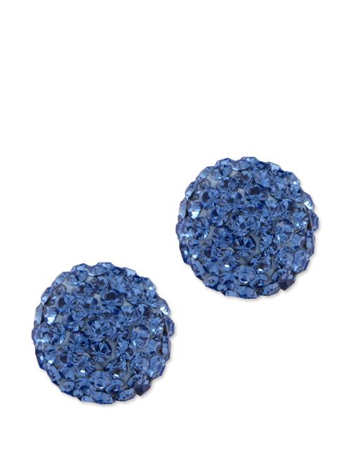 elegant blue round studs - 28283 - Very Small Image - 1