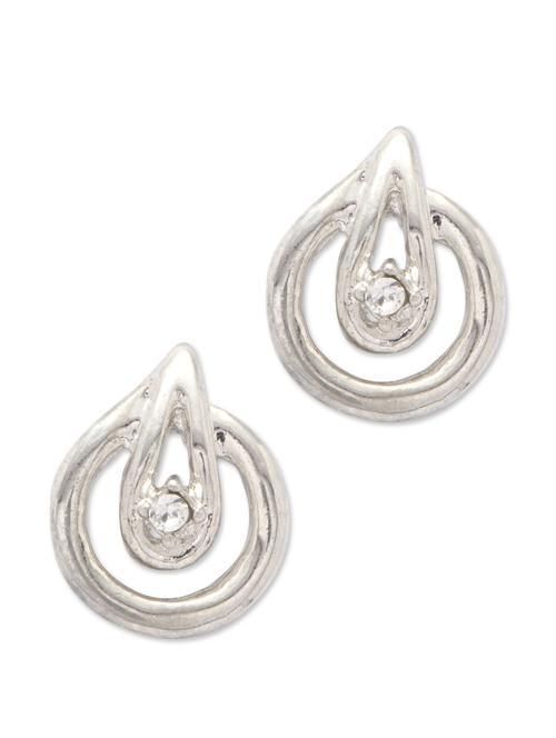 circular silver earrings - 28426 - Very Small Image - 1
