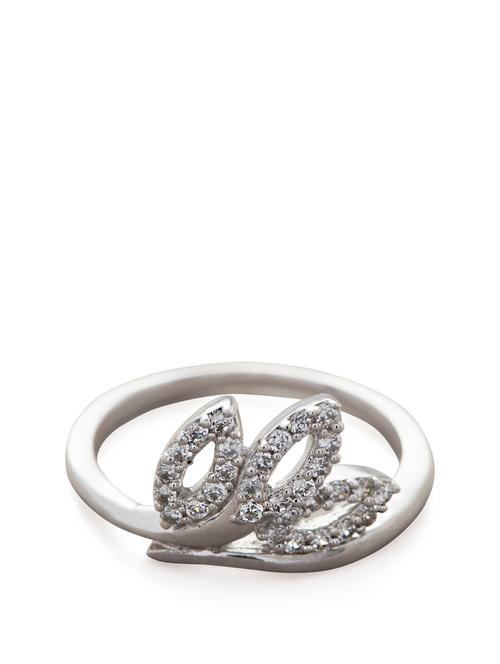 elegant silver ring - 28436 - Very Small Image - 1