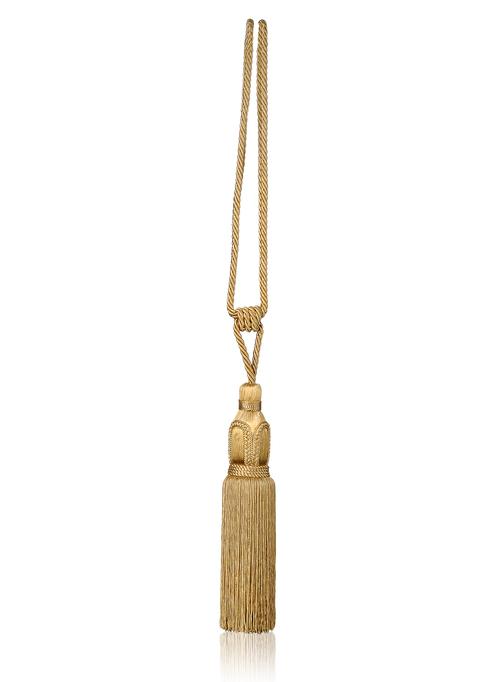olive gold curtain tassels - 30908 - Very Small Image - 1