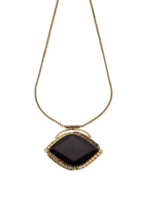 black stone neckpiece - 31492 - Very Small Image - 1