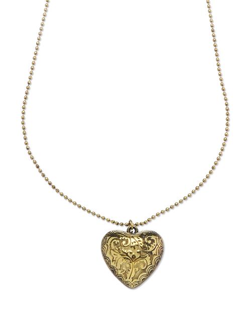 heart shaped neckpiece - 31501 - Very Small Image - 1