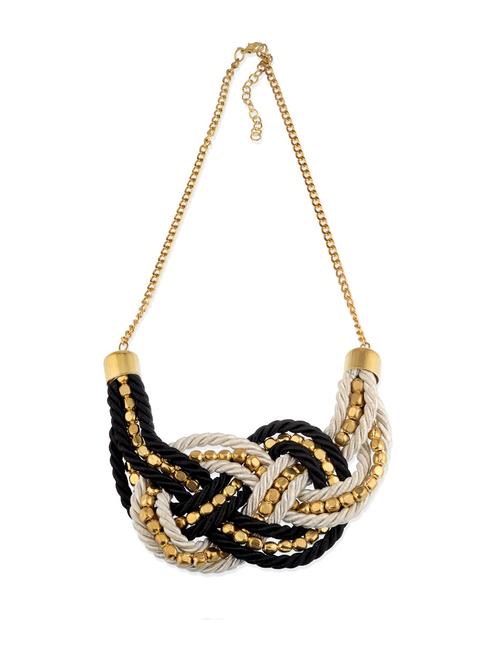 intertwined loop neckpiece - 31504 - Very Small Image - 1