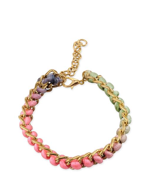 satin loop bracelet - 31524 - Very Small Image - 1