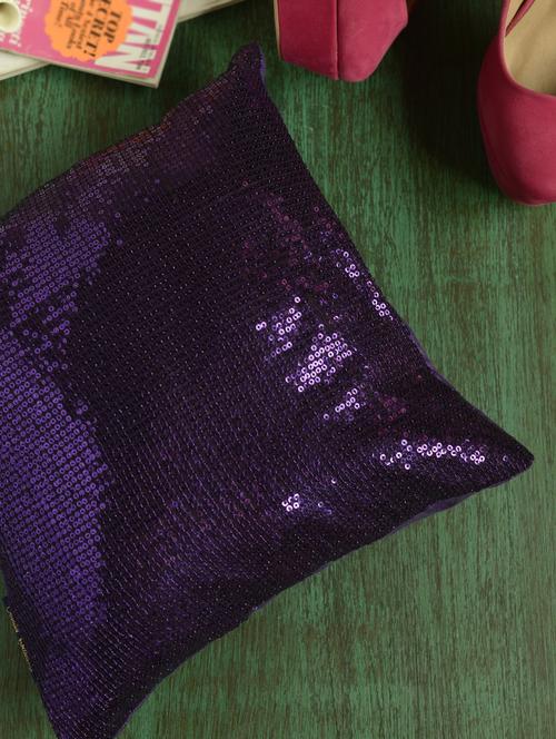 sequined cushion cover - 32937 - Very Small Image - 1