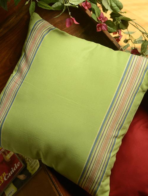simple cushion cover in light green - 32953 - Very Small Image - 1