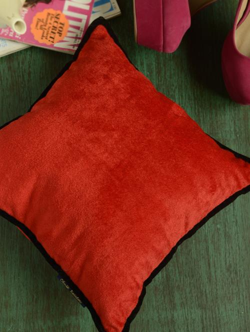 deep red cushion cover - 32958 - Very Small Image - 1